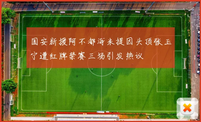 国安新援阿不都海米提因头顶张玉宁遭红牌禁赛三场引发热议